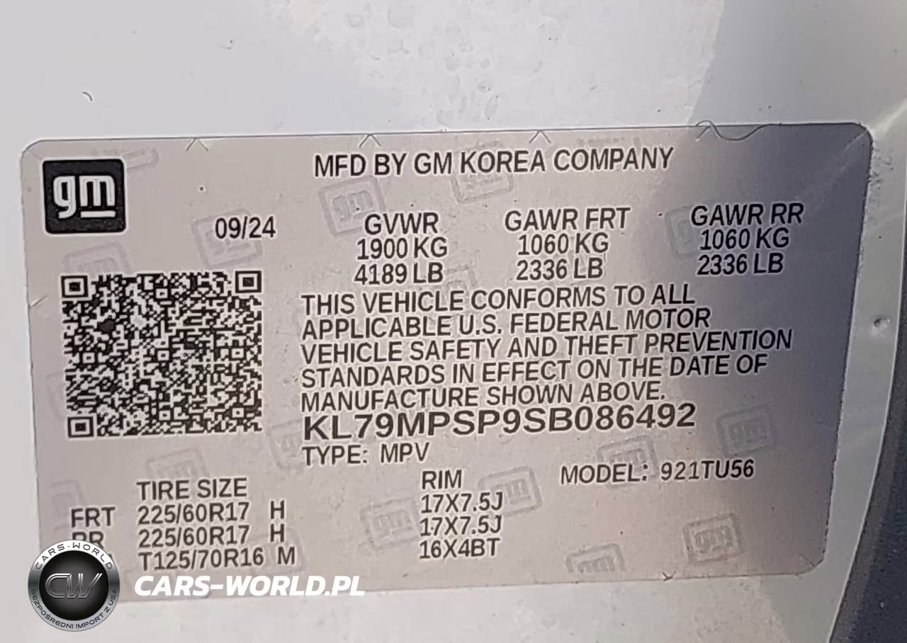 2025 Chevrolet Trailblazer Fwd Lt VIN:KL79MPSP9SB086492 - 9