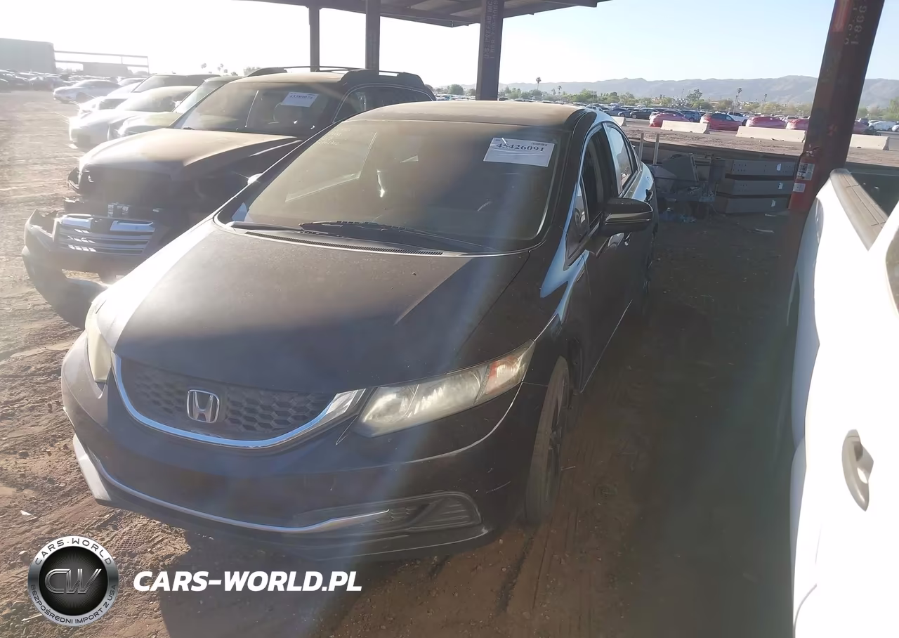 2014 Honda Civic Lx VIN:19XFB2F50EE048325 - 2