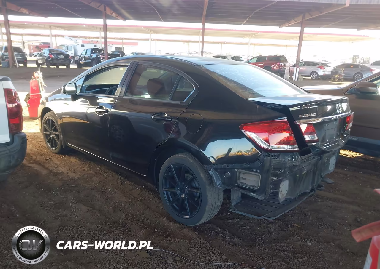 2014 Honda Civic Lx VIN:19XFB2F50EE048325 - 3