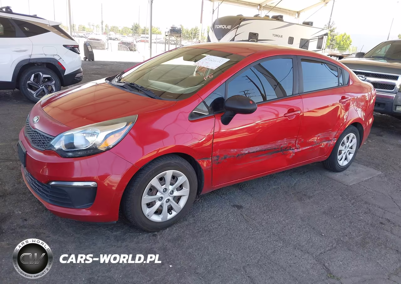 2017 Kia Rio Lx VIN:KNADM4A38H6117529 - 2