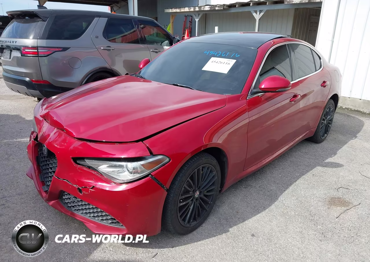 2017 Alfa Romeo Giulia Ti Awd VIN:ZARFAEEN8H7550242 - 2