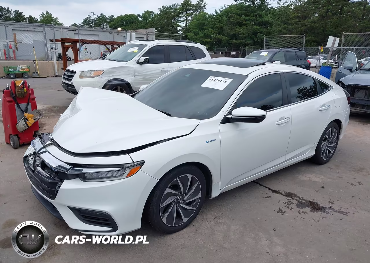 2019 Honda Insight Touring VIN:19XZE4F94KE007579 - 2
