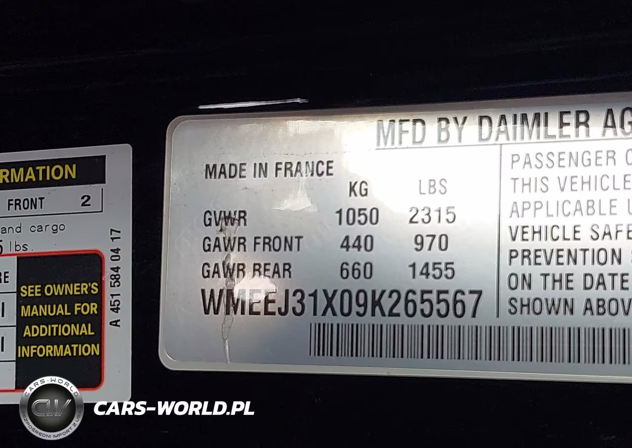 2009 Smart Fortwo Brabus-Passion-Pure VIN:WMEEJ31X09K265567 - 9