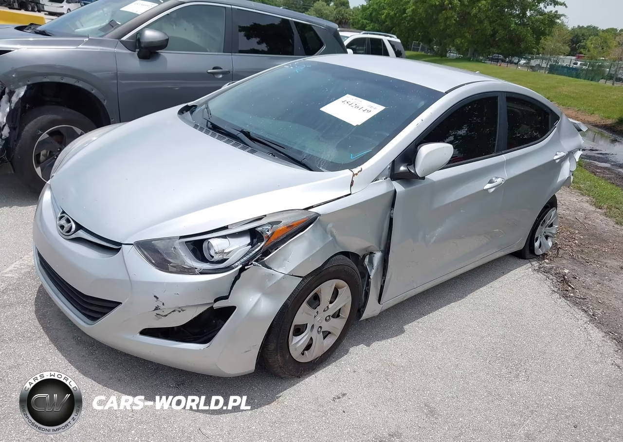 2016 Hyundai Elantra Se VIN:5NPDH4AE4GH696693 - 2