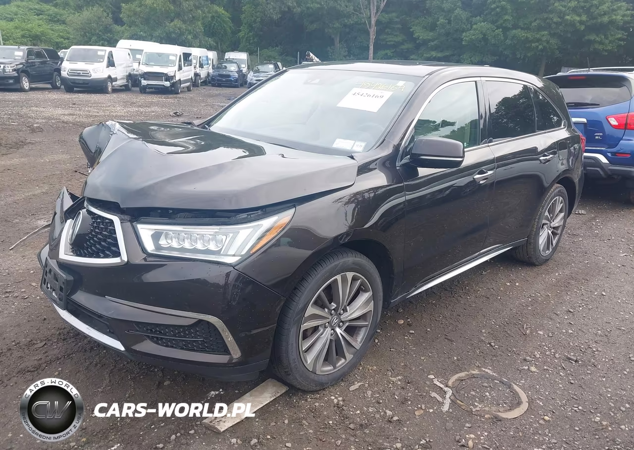 2017 Acura Mdx Technology Package VIN:5FRYD4H51HB030182 - 2