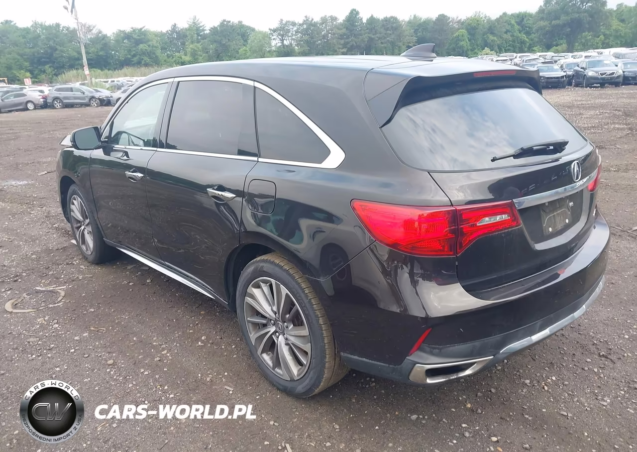 2017 Acura Mdx Technology Package VIN:5FRYD4H51HB030182 - 3