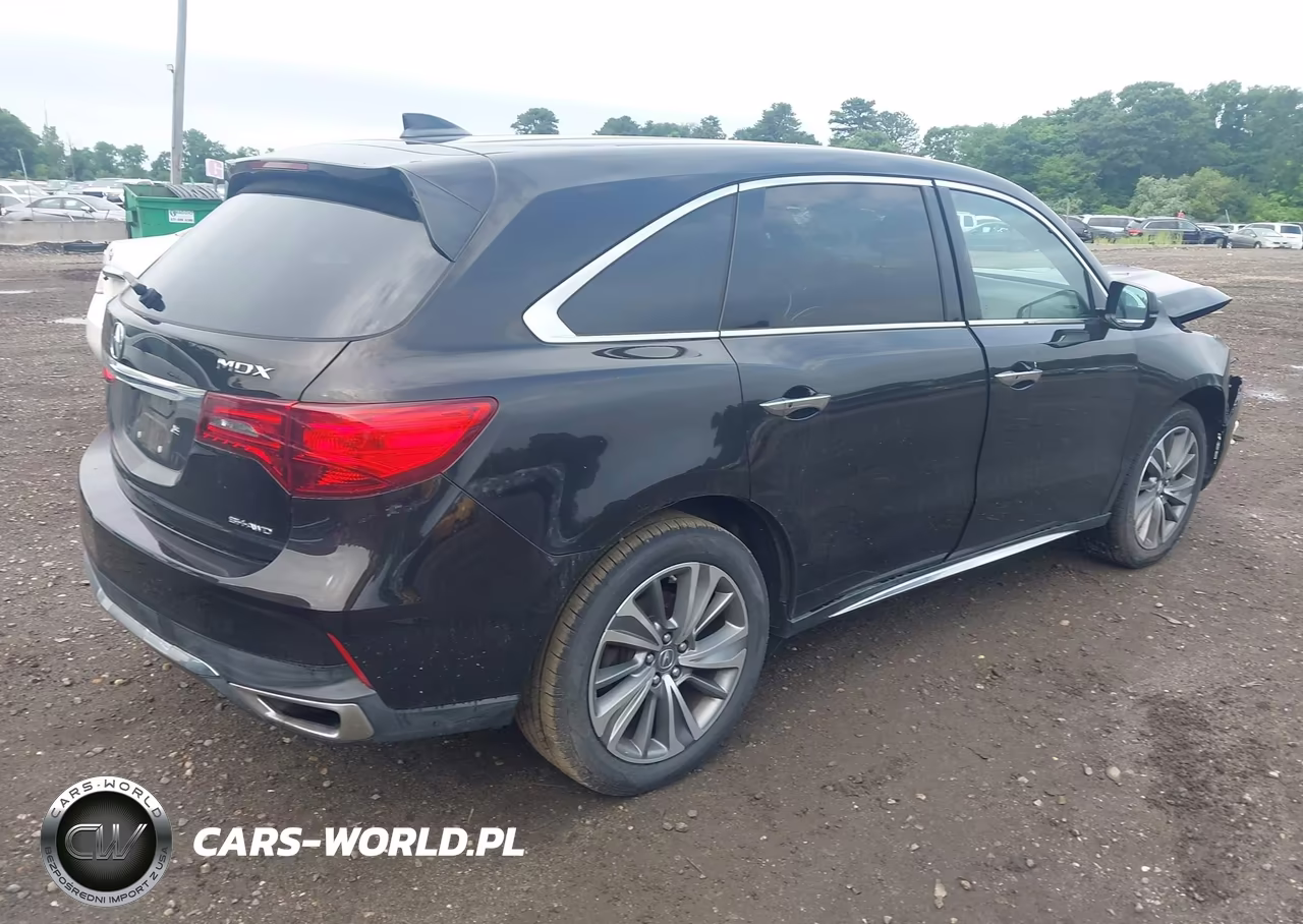 2017 Acura Mdx Technology Package VIN:5FRYD4H51HB030182 - 4