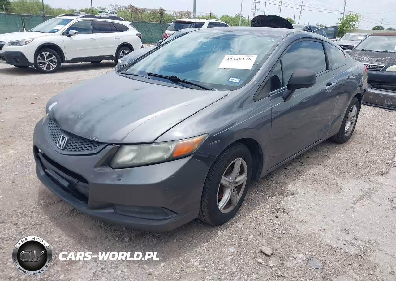 2012 Honda Civic Lx VIN:2HGFG3B58CH560866 - 2