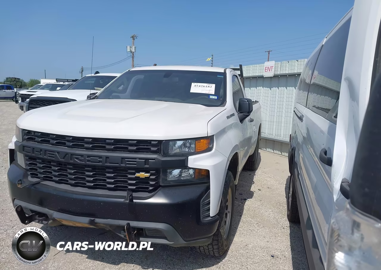 2020 Chevrolet Silverado 1500 4Wd Long Bed Wt VIN:3GCNYAEF8LG134935 - 2