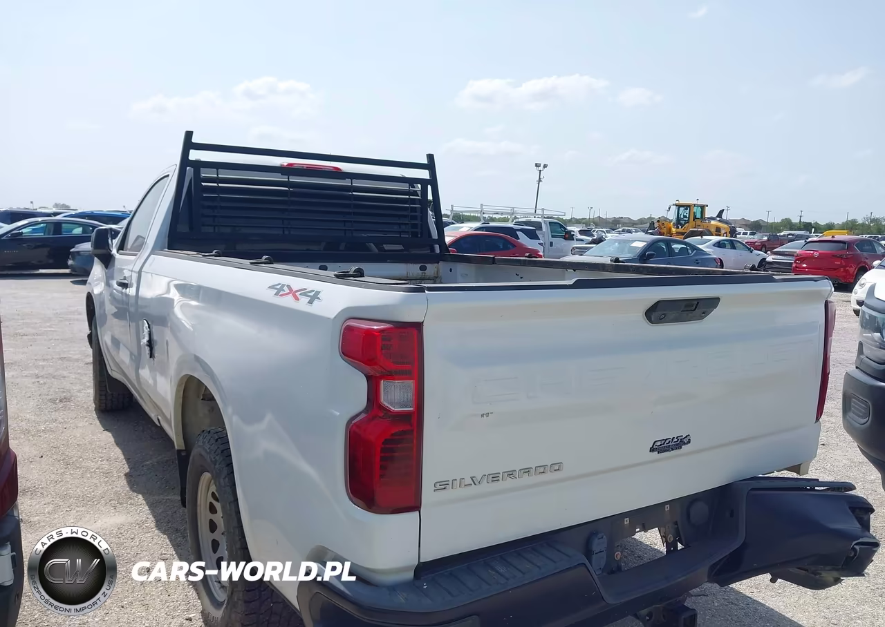 2020 Chevrolet Silverado 1500 4Wd Long Bed Wt VIN:3GCNYAEF8LG134935 - 3