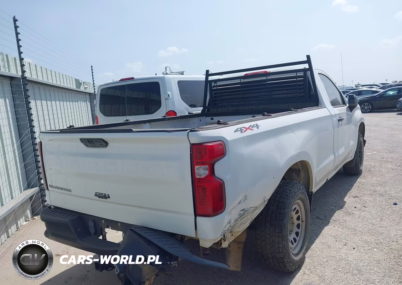 2020 Chevrolet Silverado 1500 4Wd Long Bed Wt VIN:3GCNYAEF8LG134935 - 4