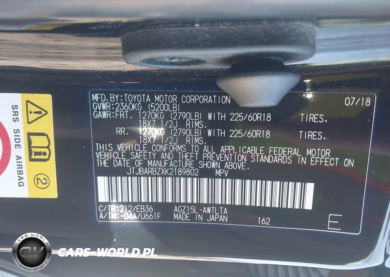 2019 Lexus Nx 300 F Sport VIN:JTJBARBZXK2189802 - 9