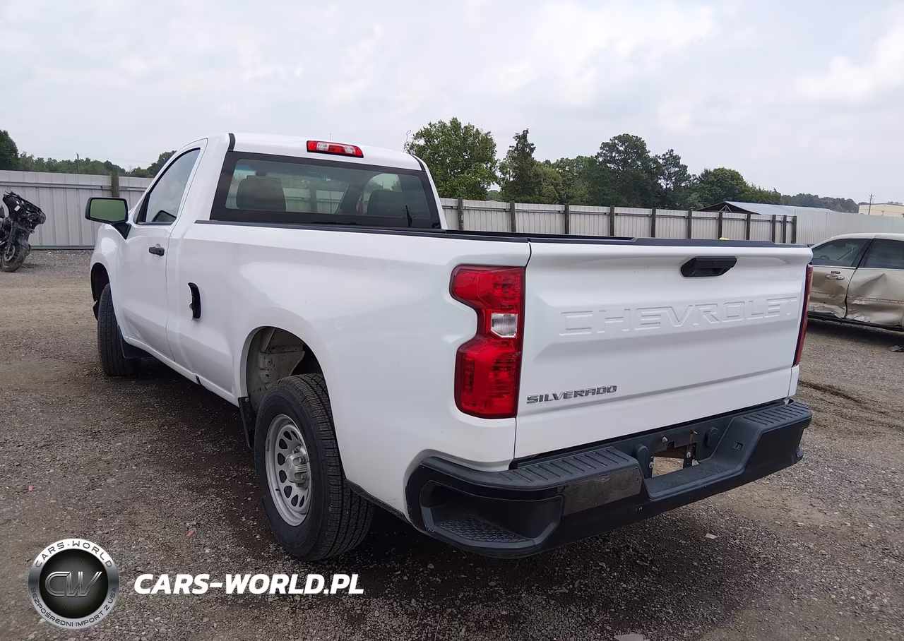 2020 Chevrolet Silverado 1500 2Wd Long Bed Wt VIN:3GCNWAEH5LG223661 - 3