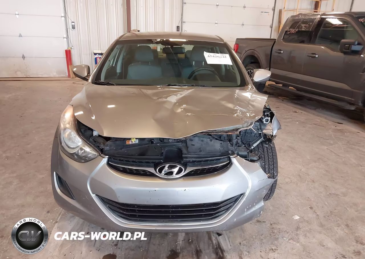 2013 Hyundai Elantra Gls VIN:KMHDH4AE4DU889956 - 12
