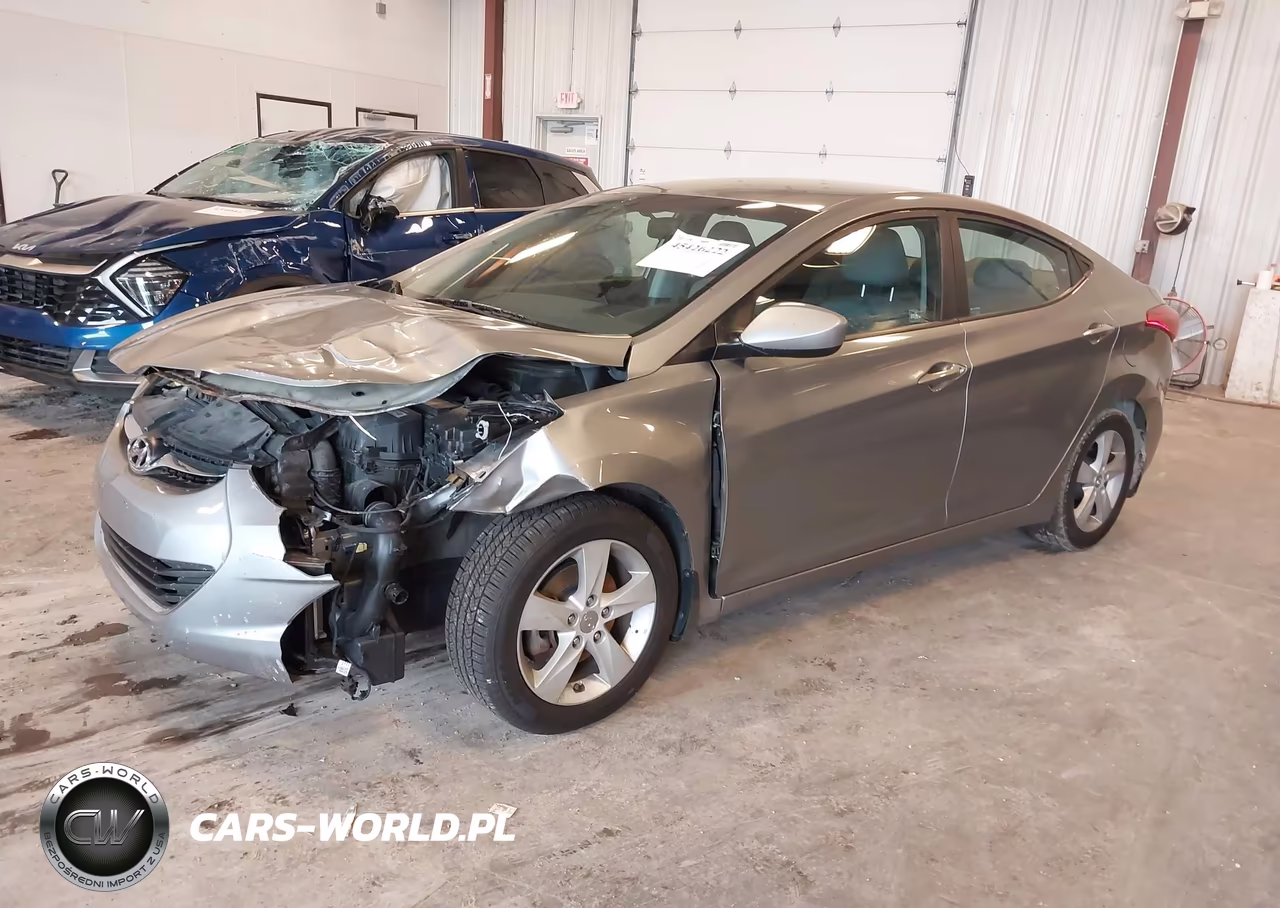 2013 Hyundai Elantra Gls VIN:KMHDH4AE4DU889956 - 2