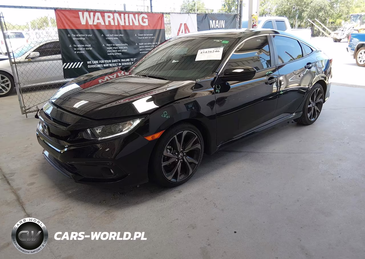 2021 Honda Civic Sport VIN:2HGFC2F80MH555866 - 2