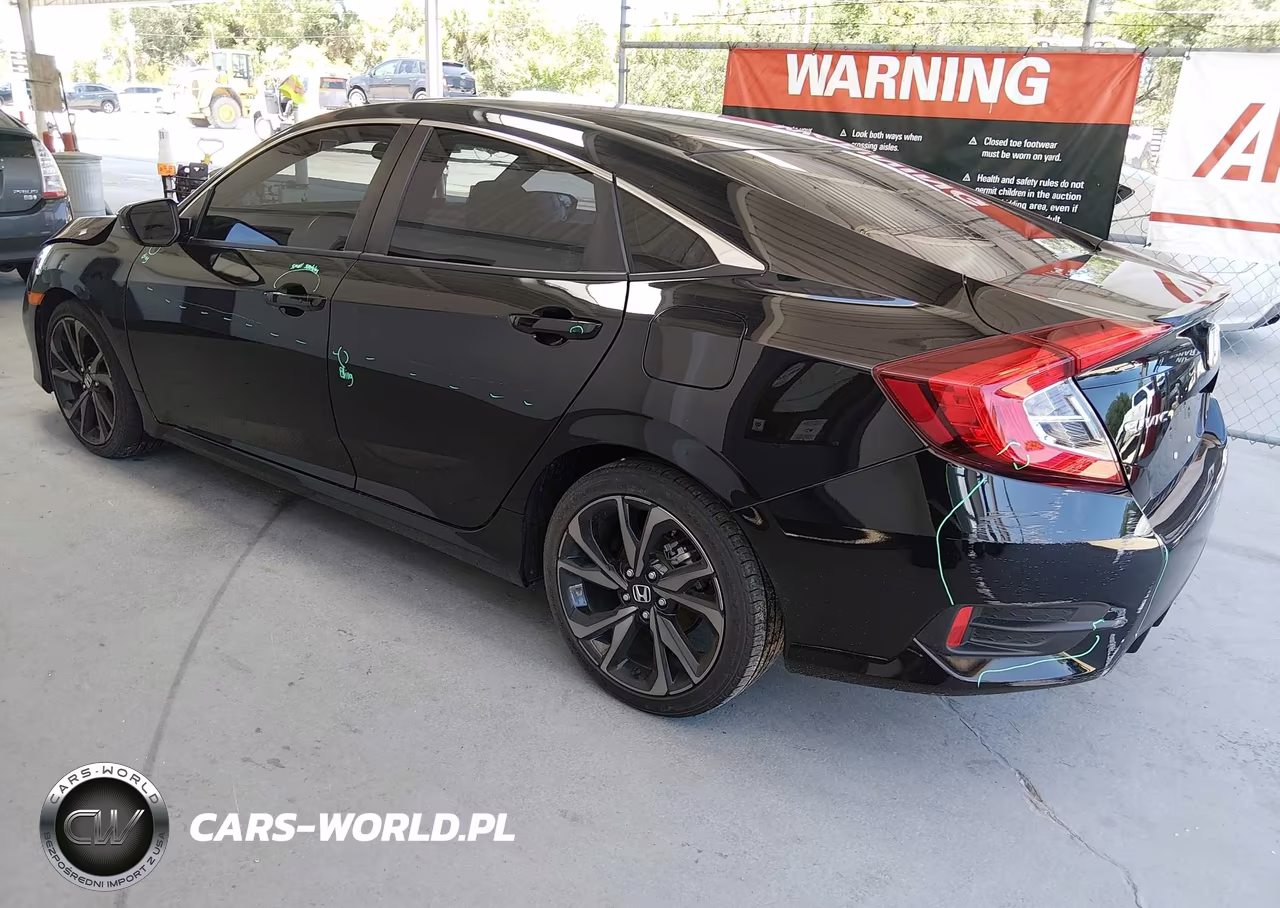 2021 Honda Civic Sport VIN:2HGFC2F80MH555866 - 3