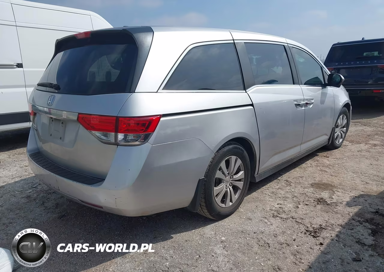 2014 Honda Odyssey Ex-L VIN:5FNRL5H68EB042185 - 4