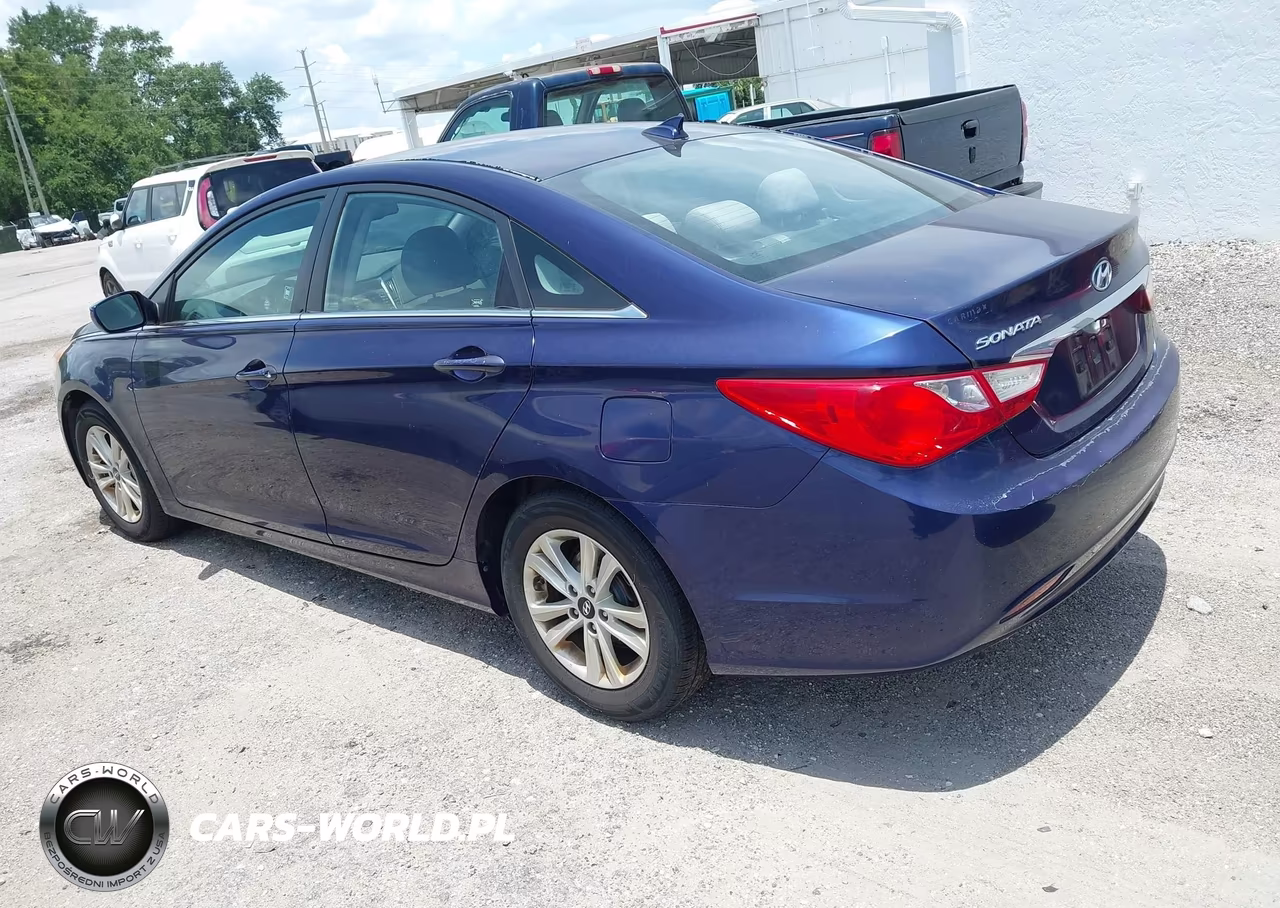 2012 Hyundai Sonata Gls VIN:5NPEB4AC8CH314079 - 3