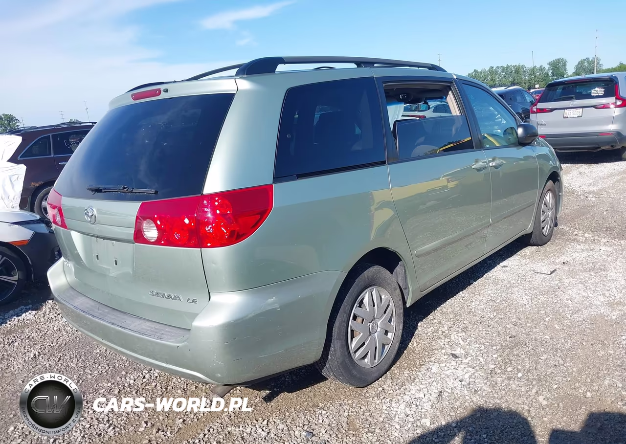 2007 Toyota Sienna Le VIN:5TDZK23C87S096647 - 4
