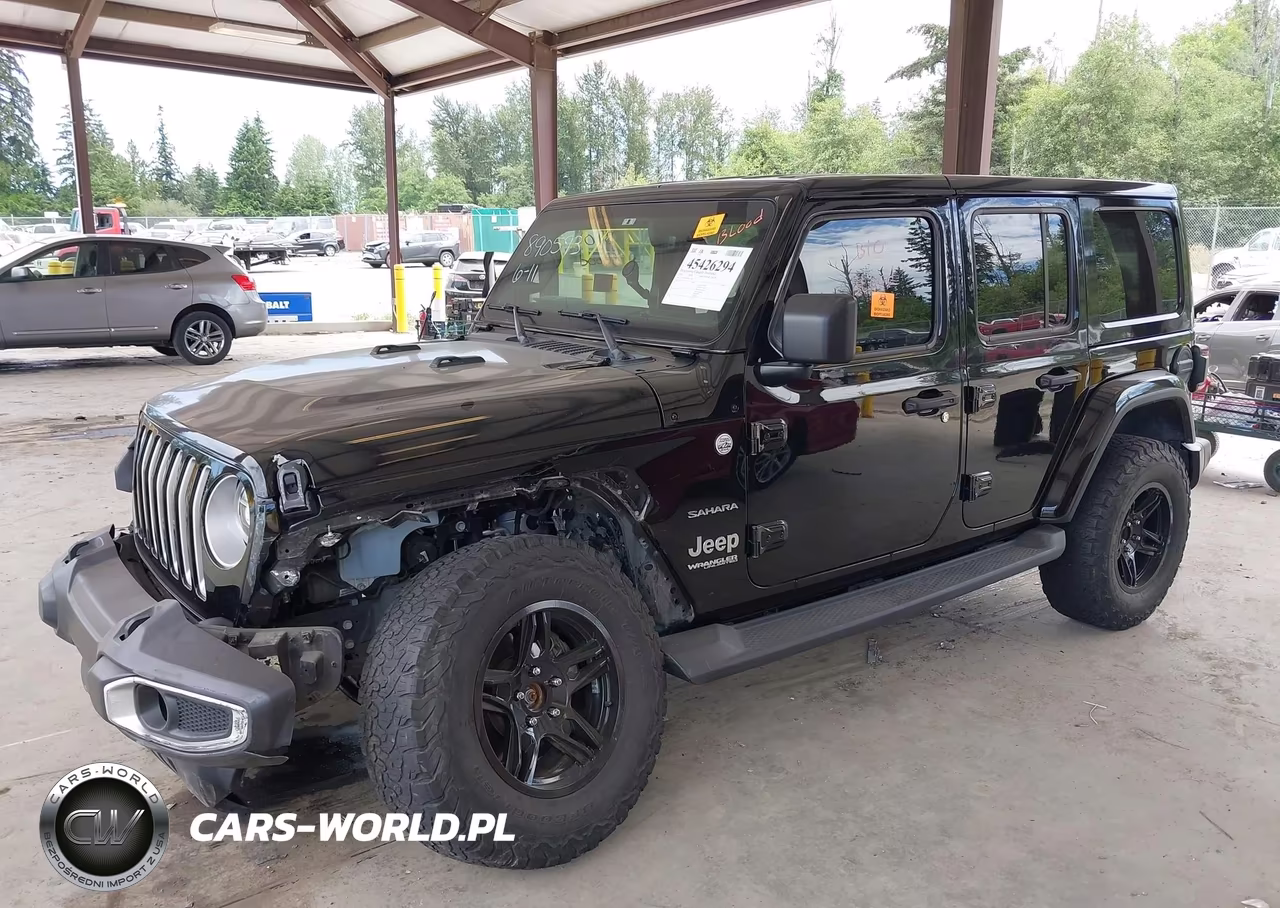 2020 Jeep Wrangler Unlimited Sahara 4X4 VIN:1C4HJXEN9LW153488 - 2