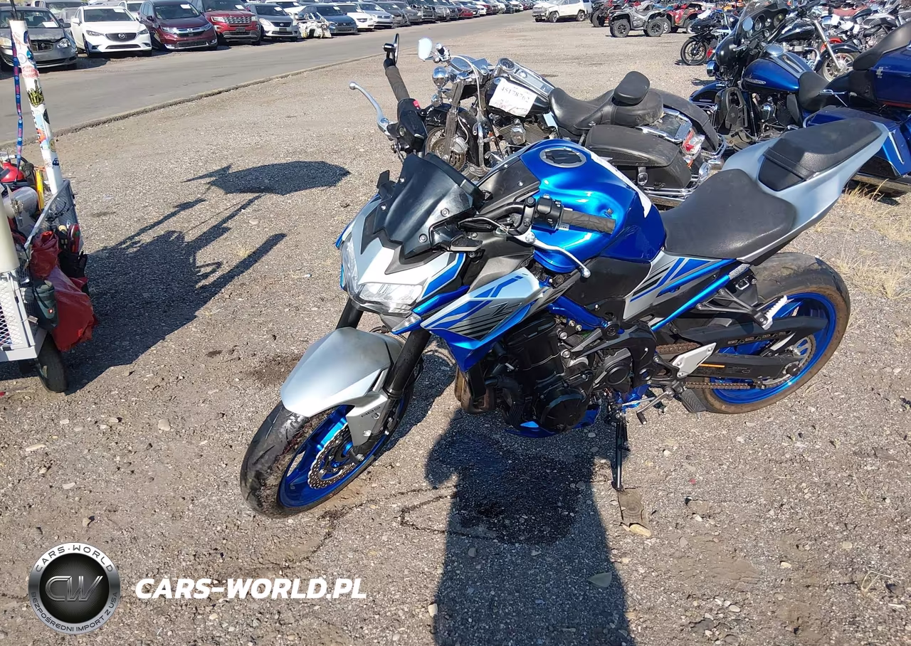 2020 Kawasaki Zr900 F VIN:ML5ZRDF19LDA38843 - 2