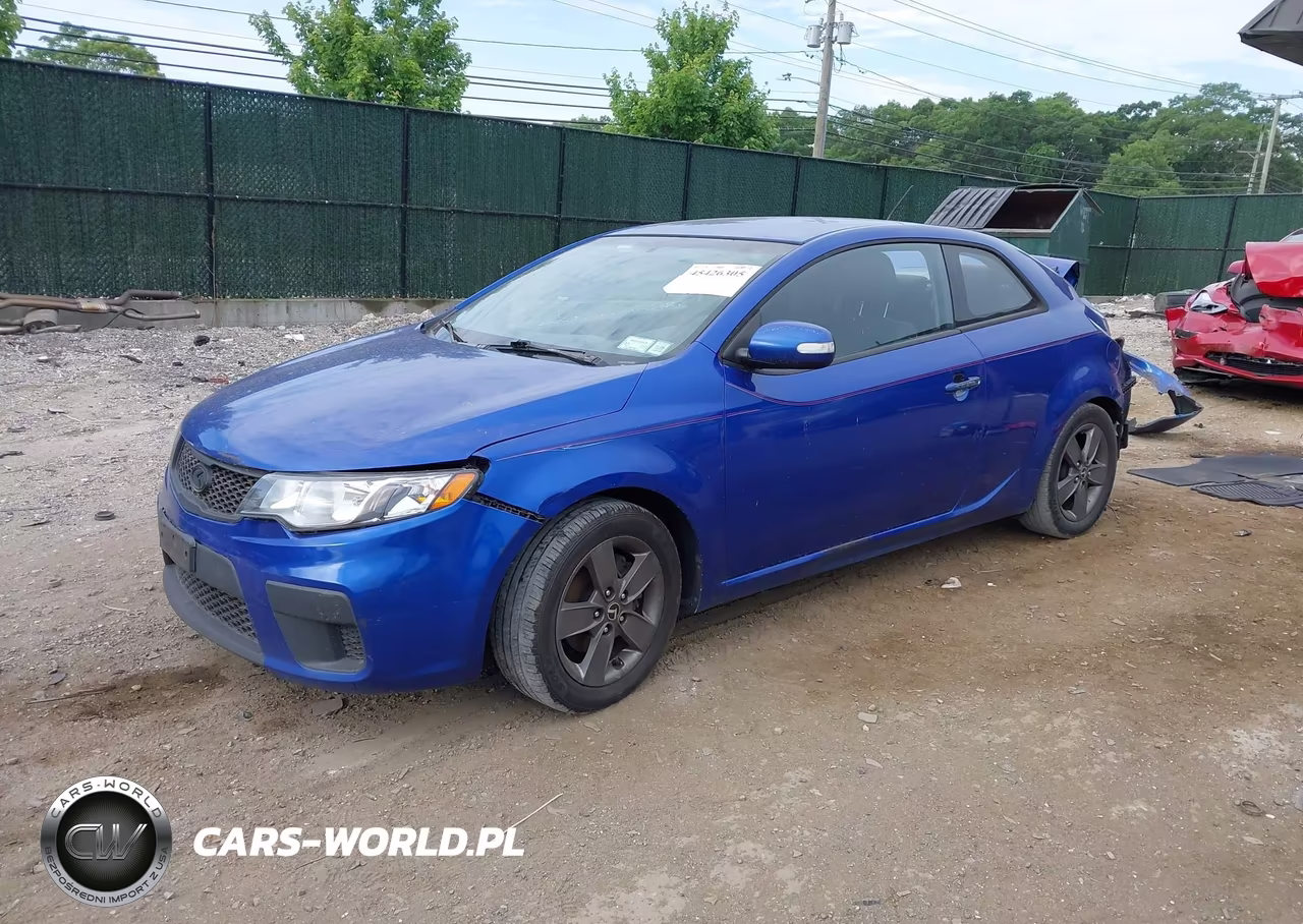 2010 Kia Forte Koup Ex VIN:KNAFU6A25A5123893 - 2