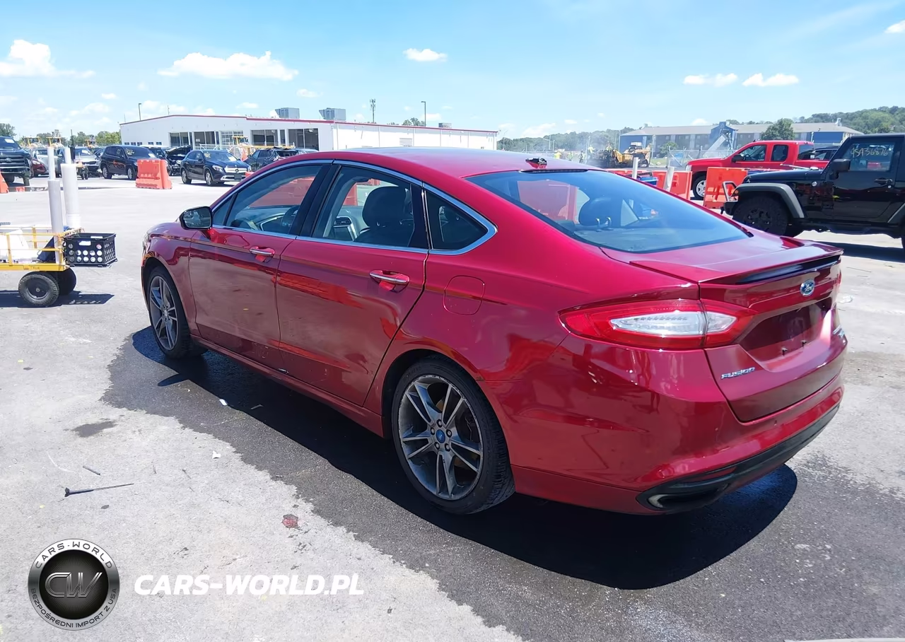 2013 Ford Fusion Titanium VIN:3FA6P0K93DR127273 - 3