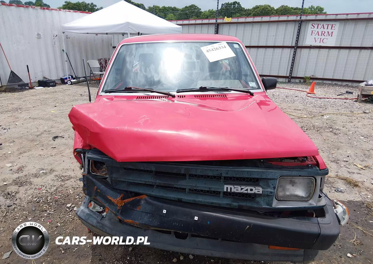 1992 Mazda B2200 Short Bed VIN:JM2UF1132N0285642 - 12