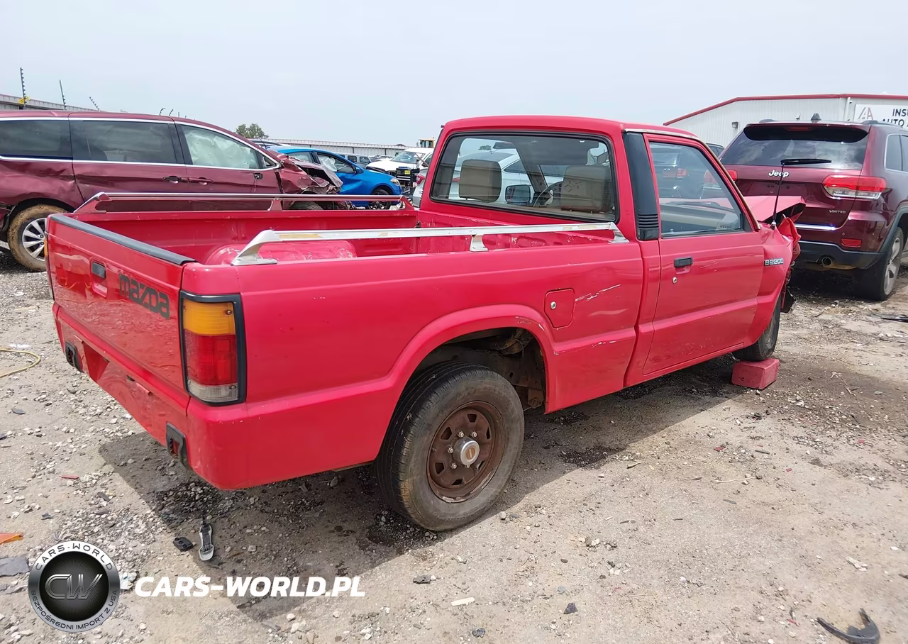 1992 Mazda B2200 Short Bed VIN:JM2UF1132N0285642 - 4