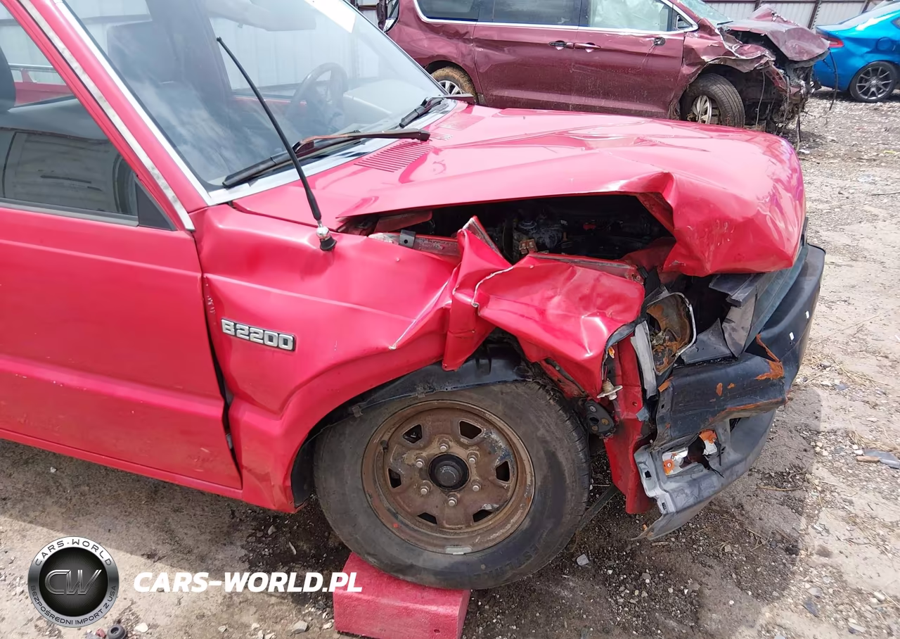 1992 Mazda B2200 Short Bed VIN:JM2UF1132N0285642 - 6