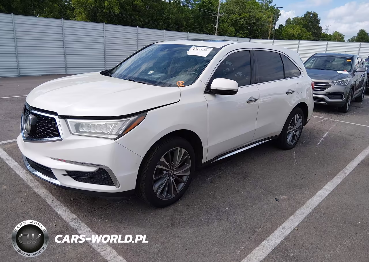 2017 Acura Mdx Technology Package VIN:5FRYD3H50HB007258 - 2