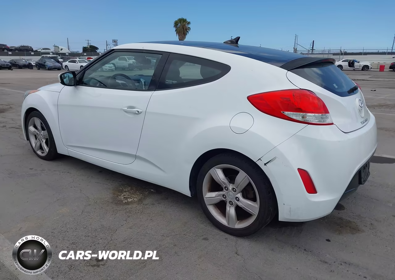 2014 Hyundai Veloster Base W-Black VIN:KMHTC6AD3EU211925 - 3