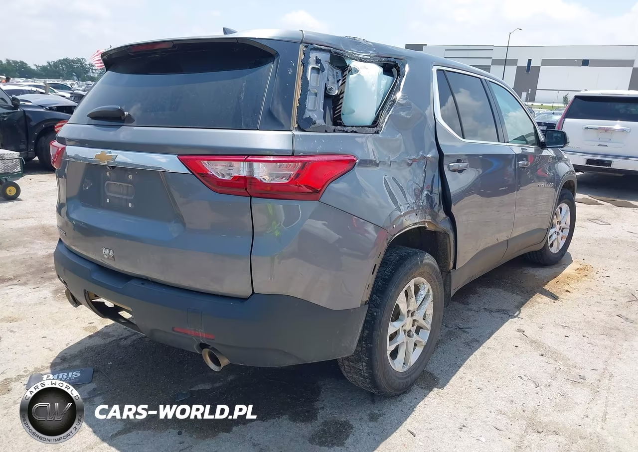 2020 Chevrolet Traverse Fwd Ls VIN:1GNERFKW7LJ231032 - 4