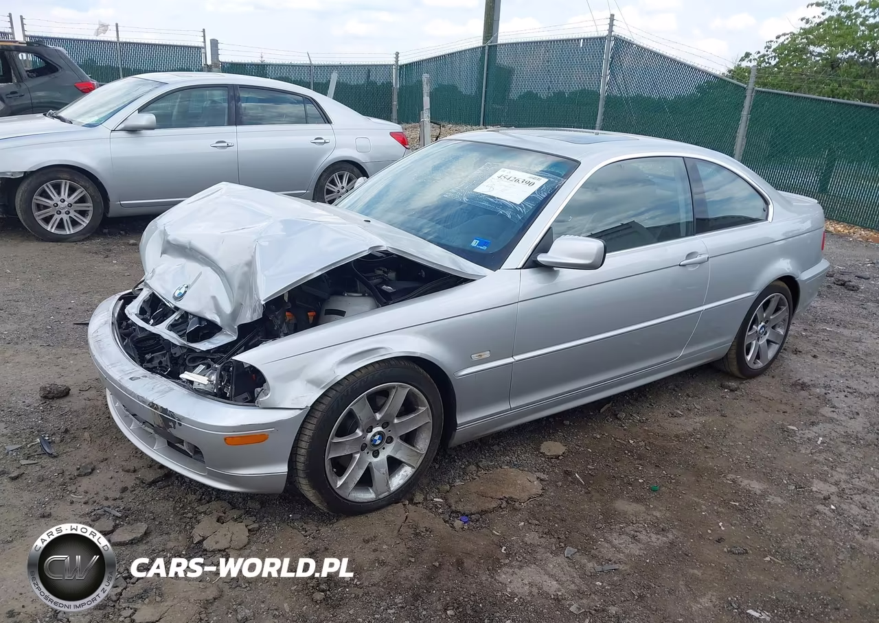 2002 BMW 3 Series 325Ci VIN:WBABN334X2PG57912 - 2