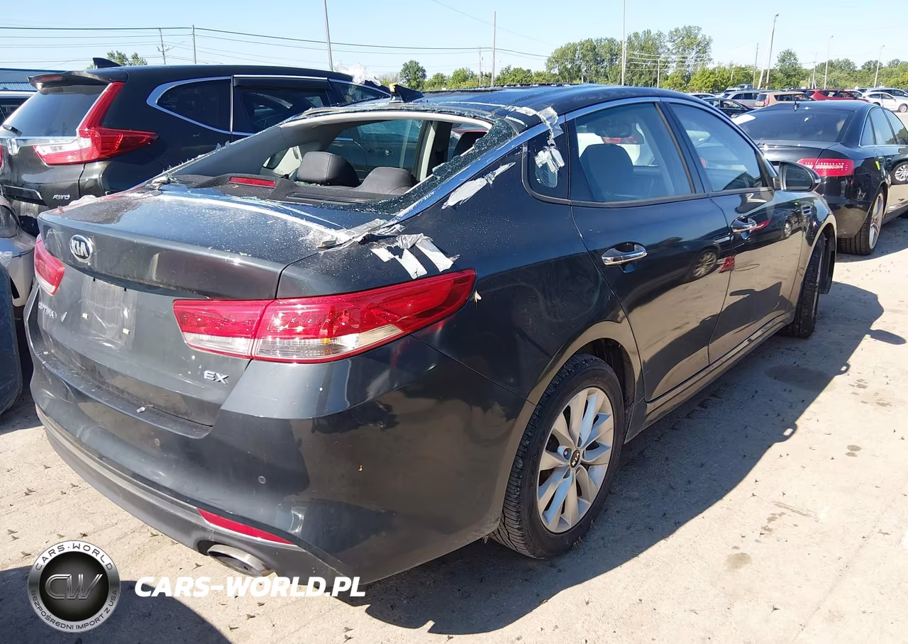 2016 Kia Optima Ex VIN:5XXGU4L34GG100451 - 4