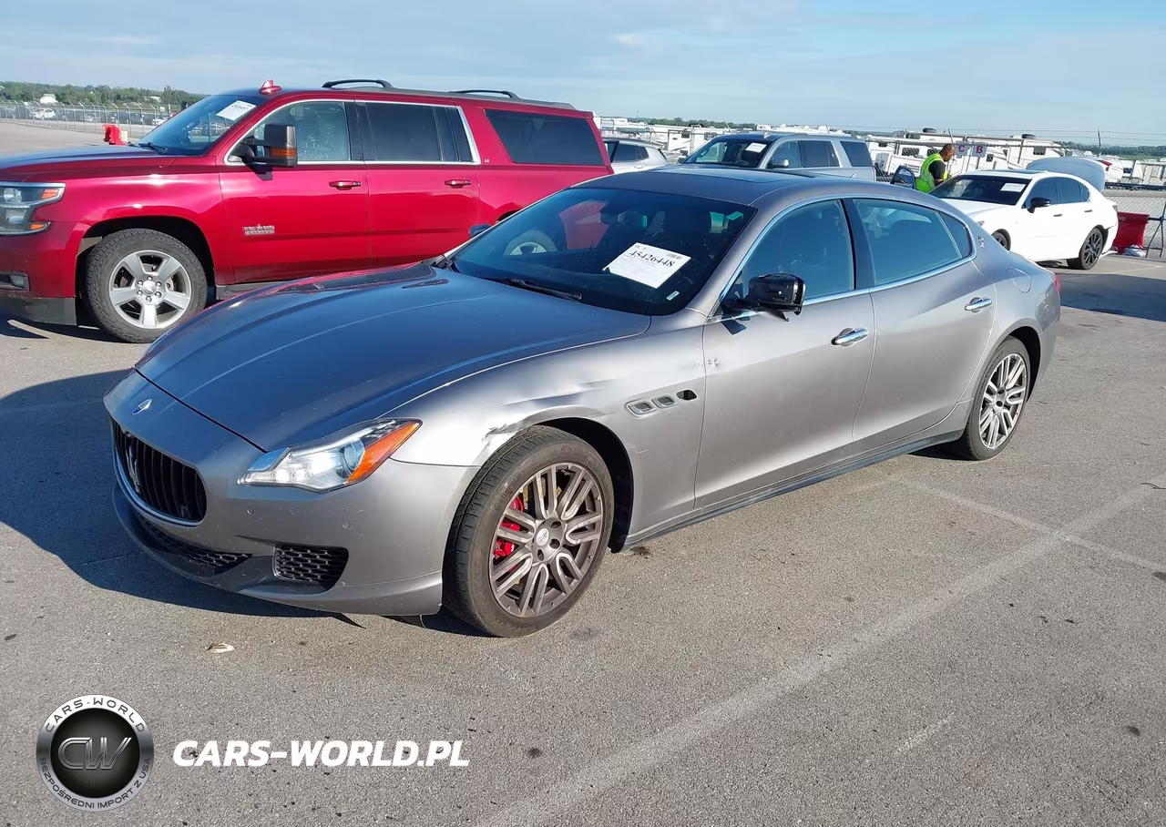 2015 Maserati Quattroporte S Q4 VIN:ZAM56RRA6F1130433 - 2