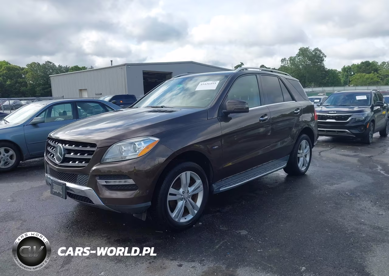 2012 Mercedes-Benz Ml 350 4Matic VIN:4JGDA5HB9CA023319 - 2