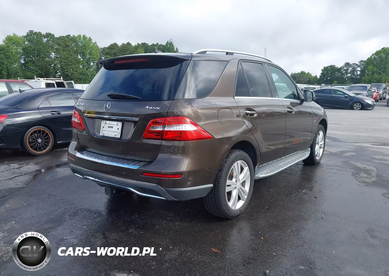 2012 Mercedes-Benz Ml 350 4Matic VIN:4JGDA5HB9CA023319 - 4