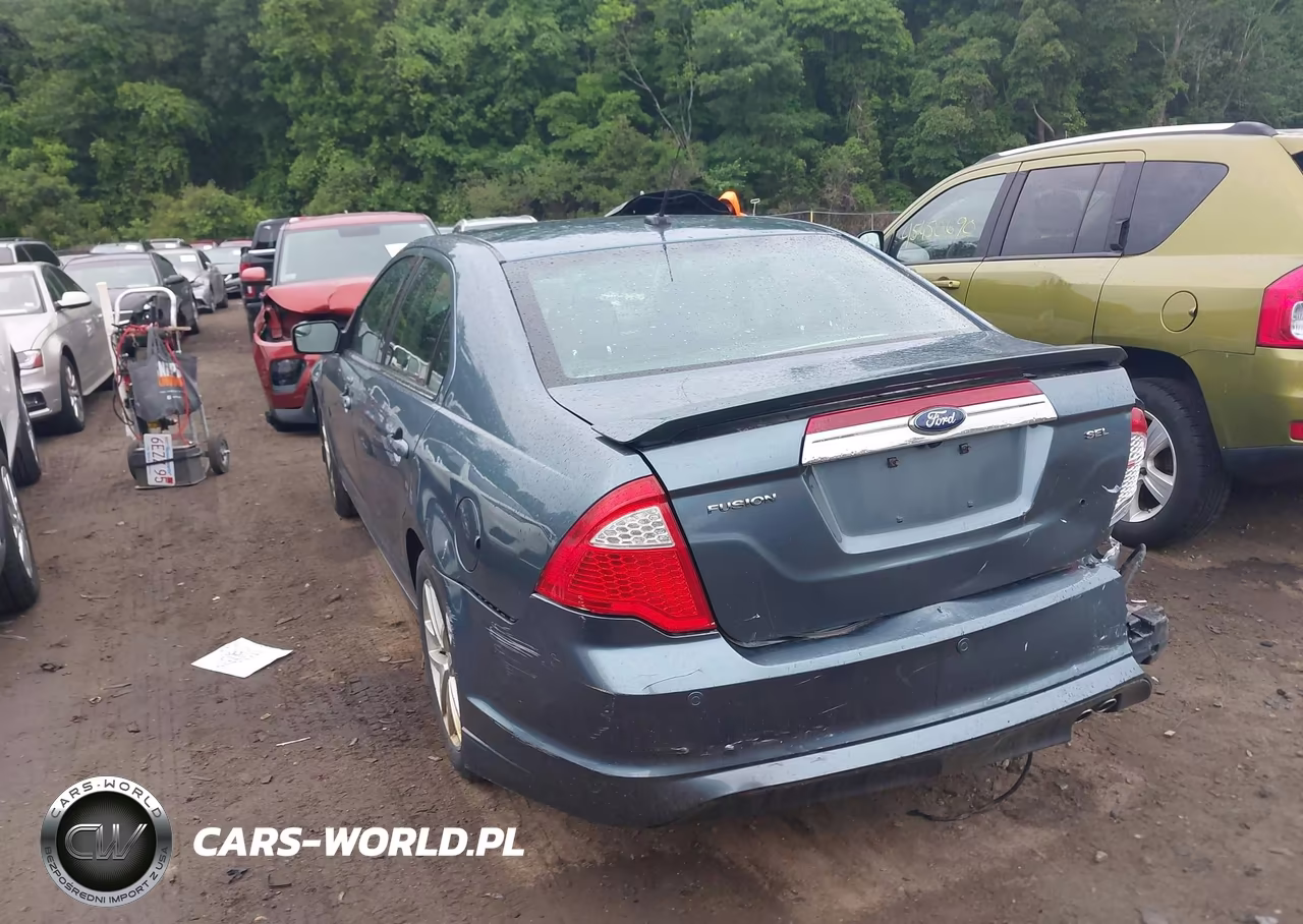 2012 Ford Fusion Sel VIN:3FAHP0JA7CR370250 - 3