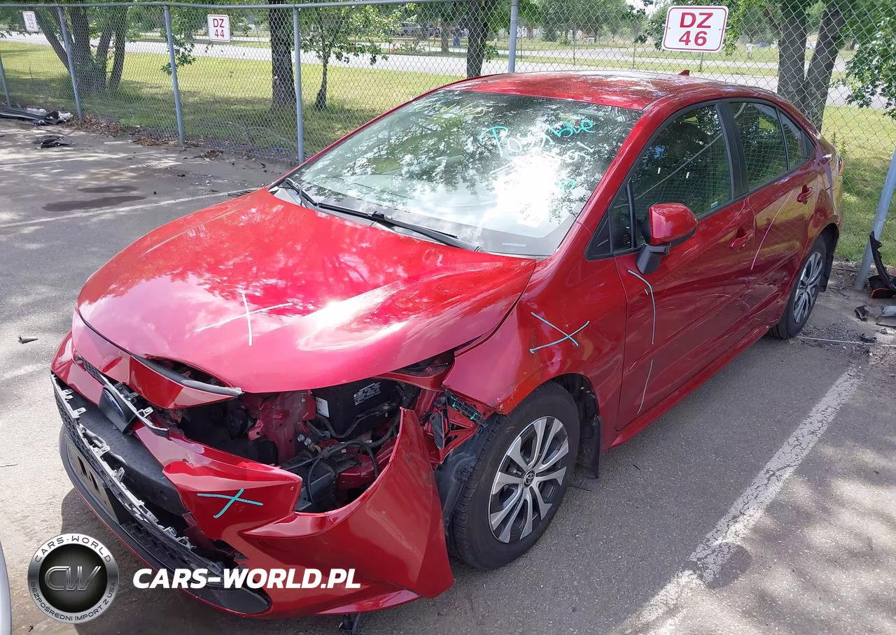 2022 Toyota Corolla Hybrid Le VIN:JTDEAMDE3NJ049145 - 2
