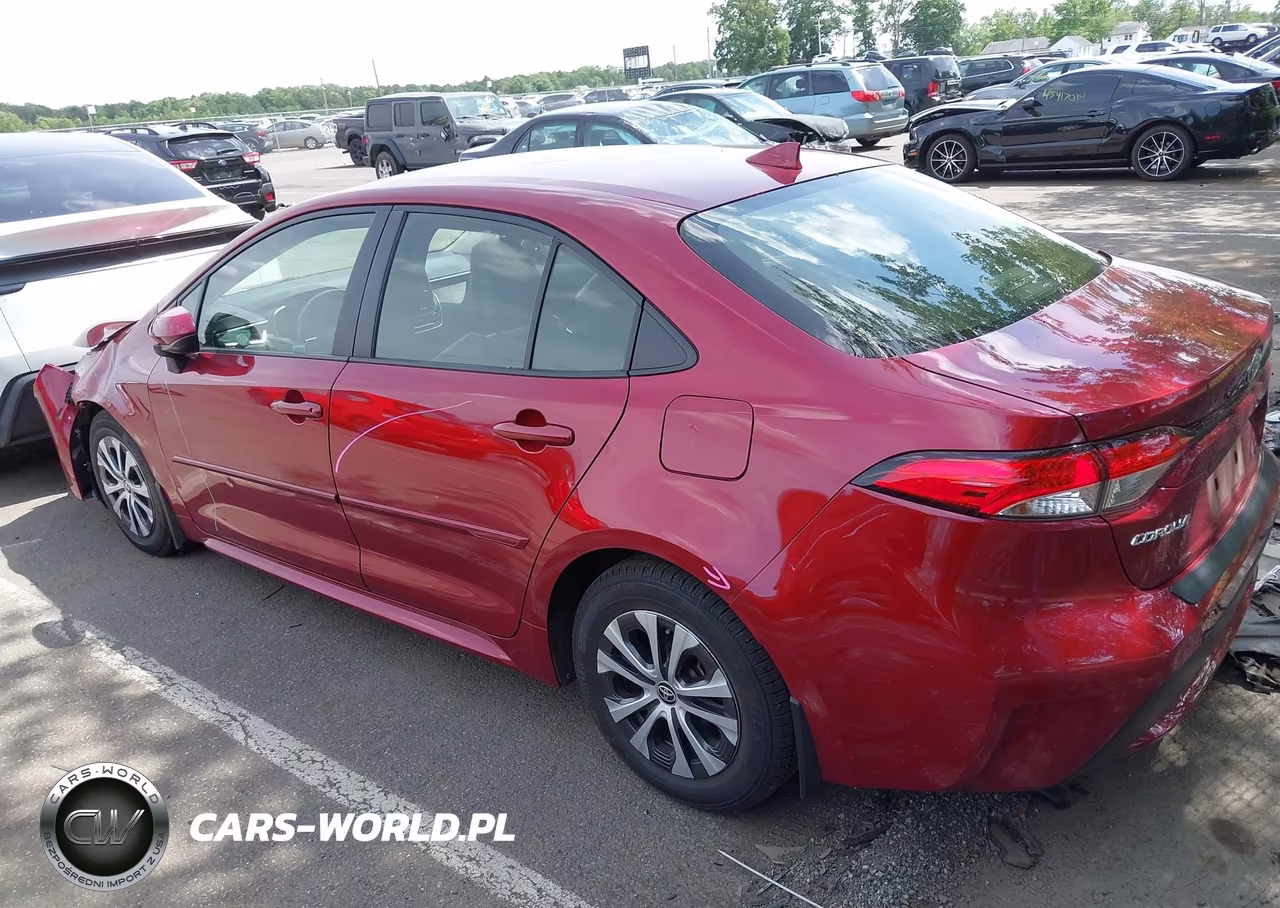 2022 Toyota Corolla Hybrid Le VIN:JTDEAMDE3NJ049145 - 3