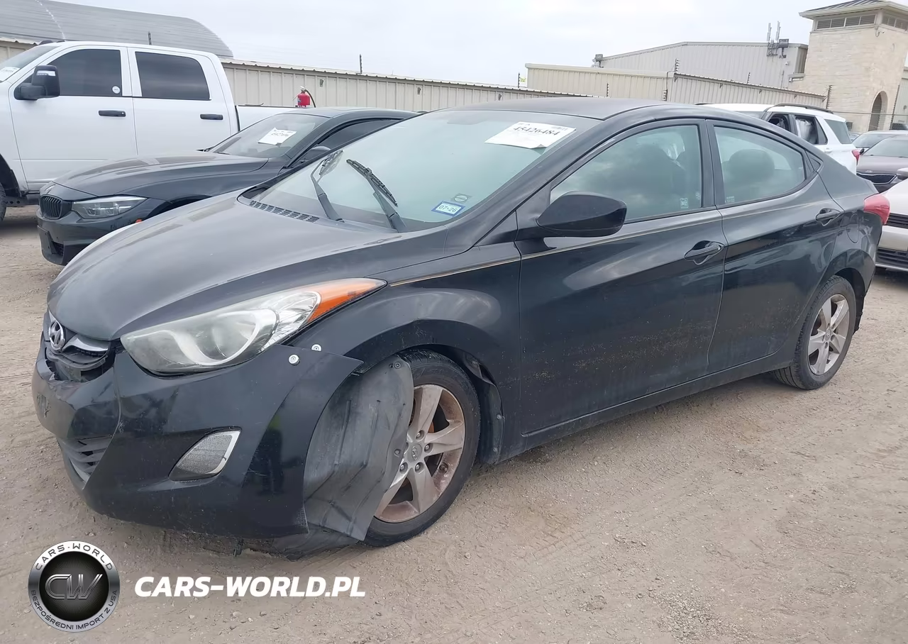 2013 Hyundai Elantra Gls VIN:5NPDH4AE5DH445273 - 2