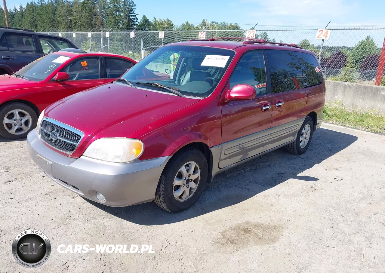 2005 Kia Sedona Ex-Lx VIN:KNDUP132456690520 - 2
