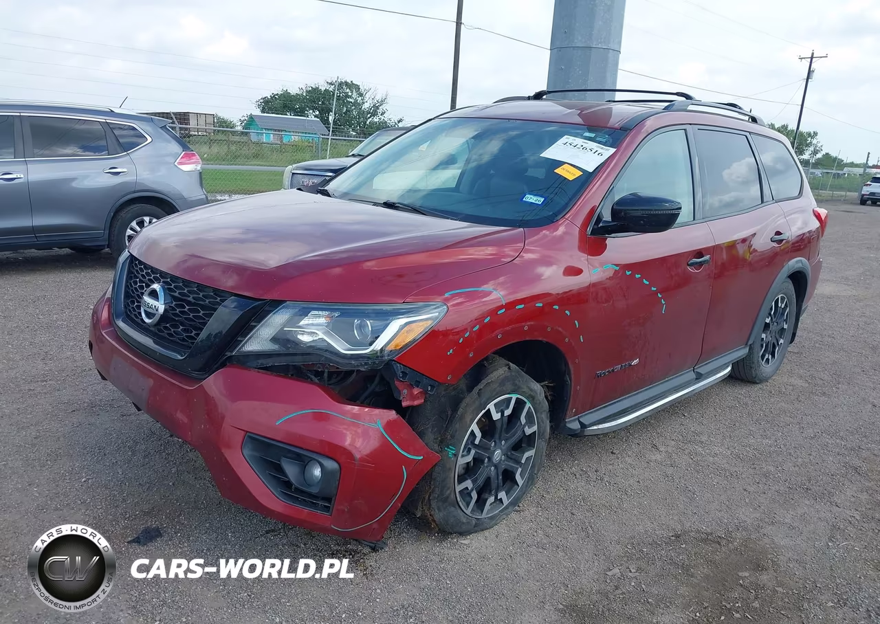 2020 Nissan Pathfinder Sv 2Wd VIN:5N1DR2BN8LC592497 - 2
