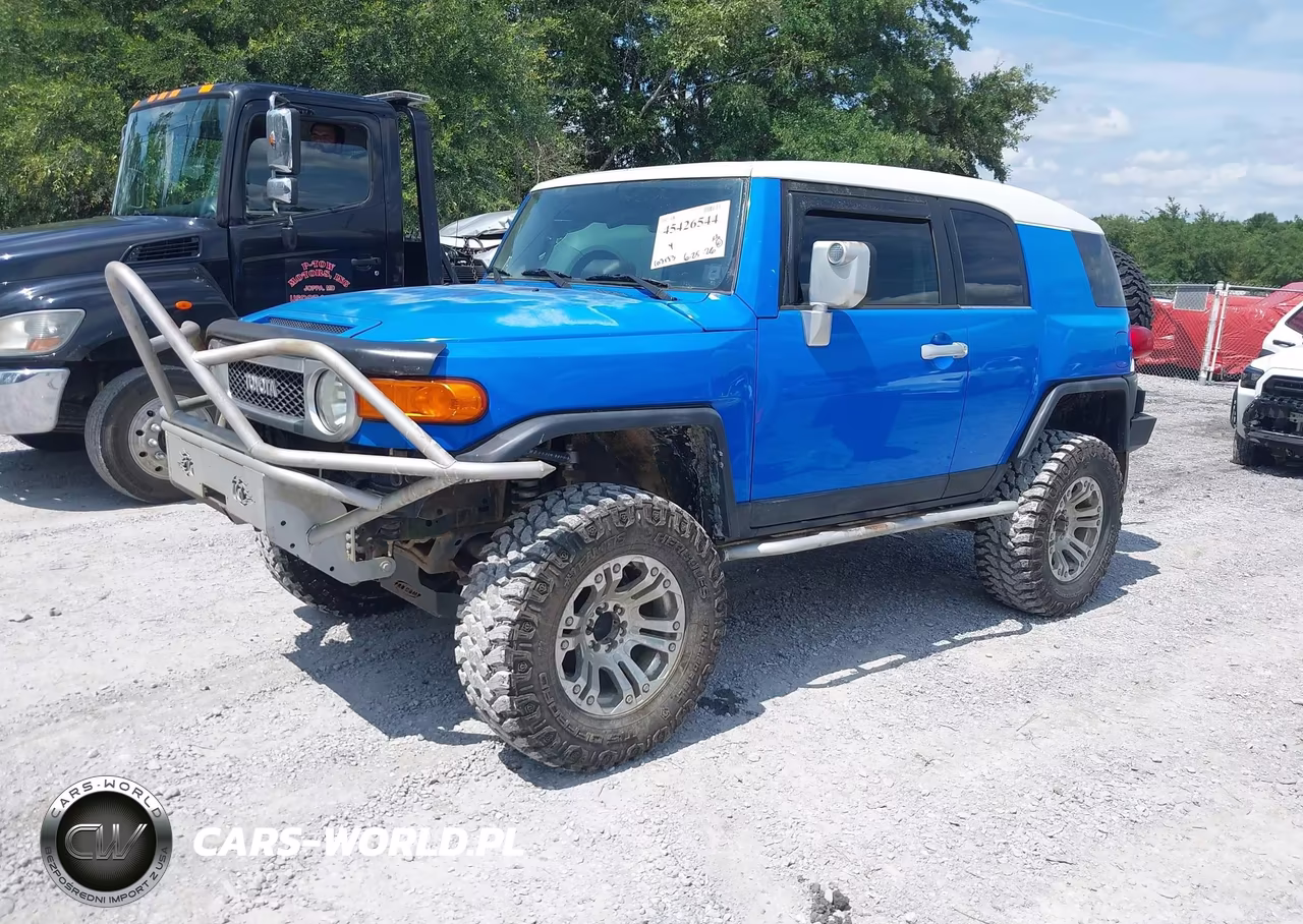 2007 Toyota Fj Cruiser VIN:JTEBU11F470021932 - 2