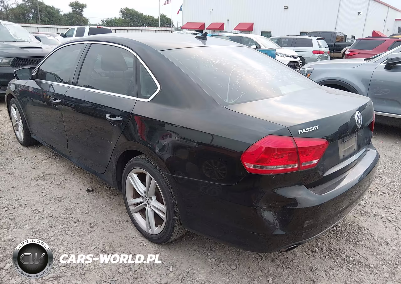 2014 Volkswagen Passat 1.8T Se VIN:1VWBT7A36EC039972 - 3
