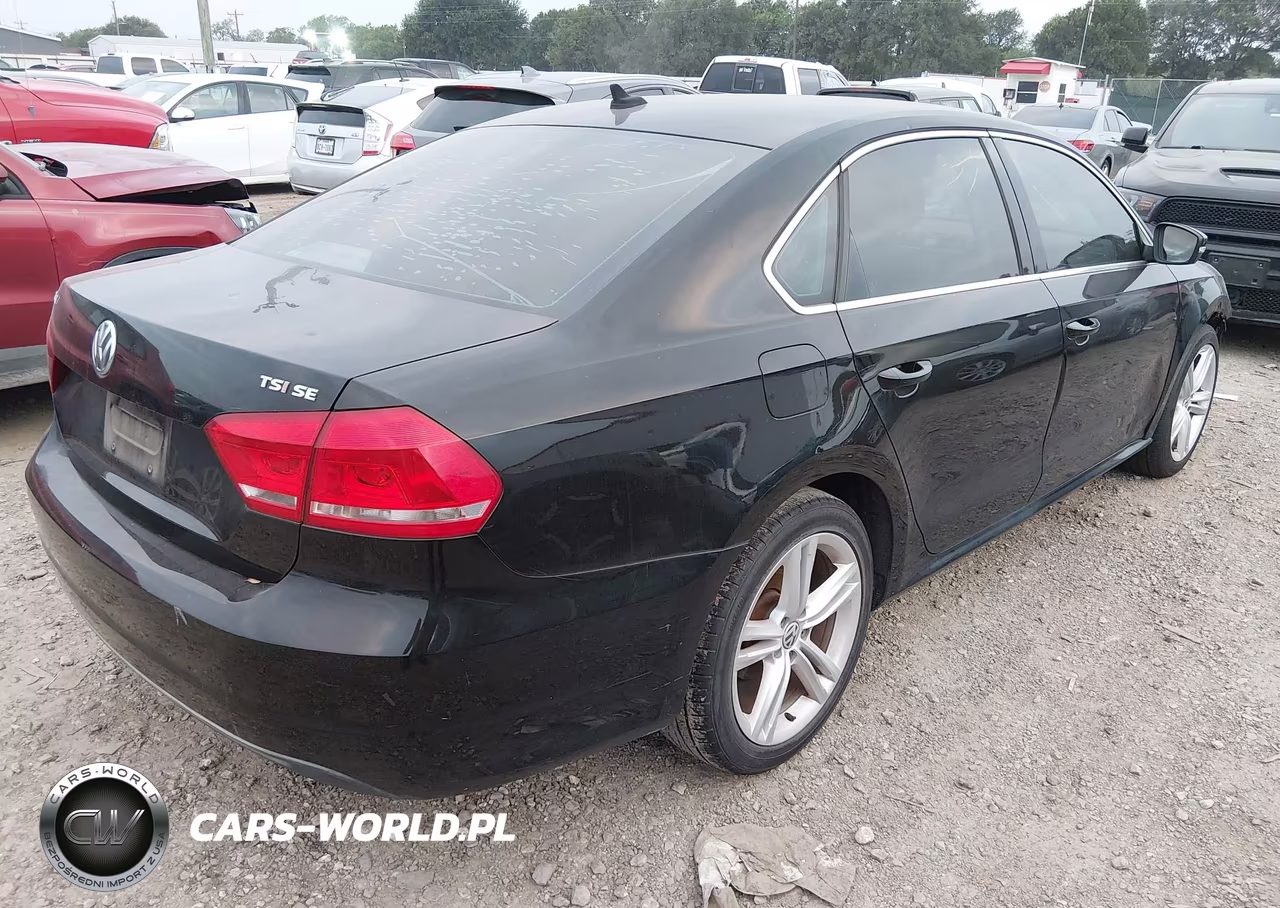 2014 Volkswagen Passat 1.8T Se VIN:1VWBT7A36EC039972 - 4