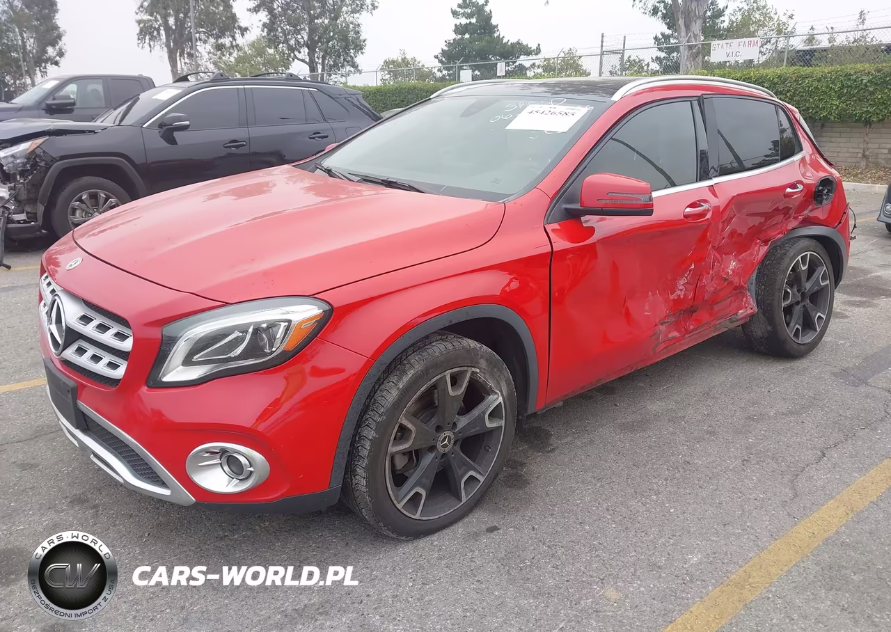 2019 Mercedes-Benz Gla 250 VIN:WDCTG4EB9KU019307 - 2