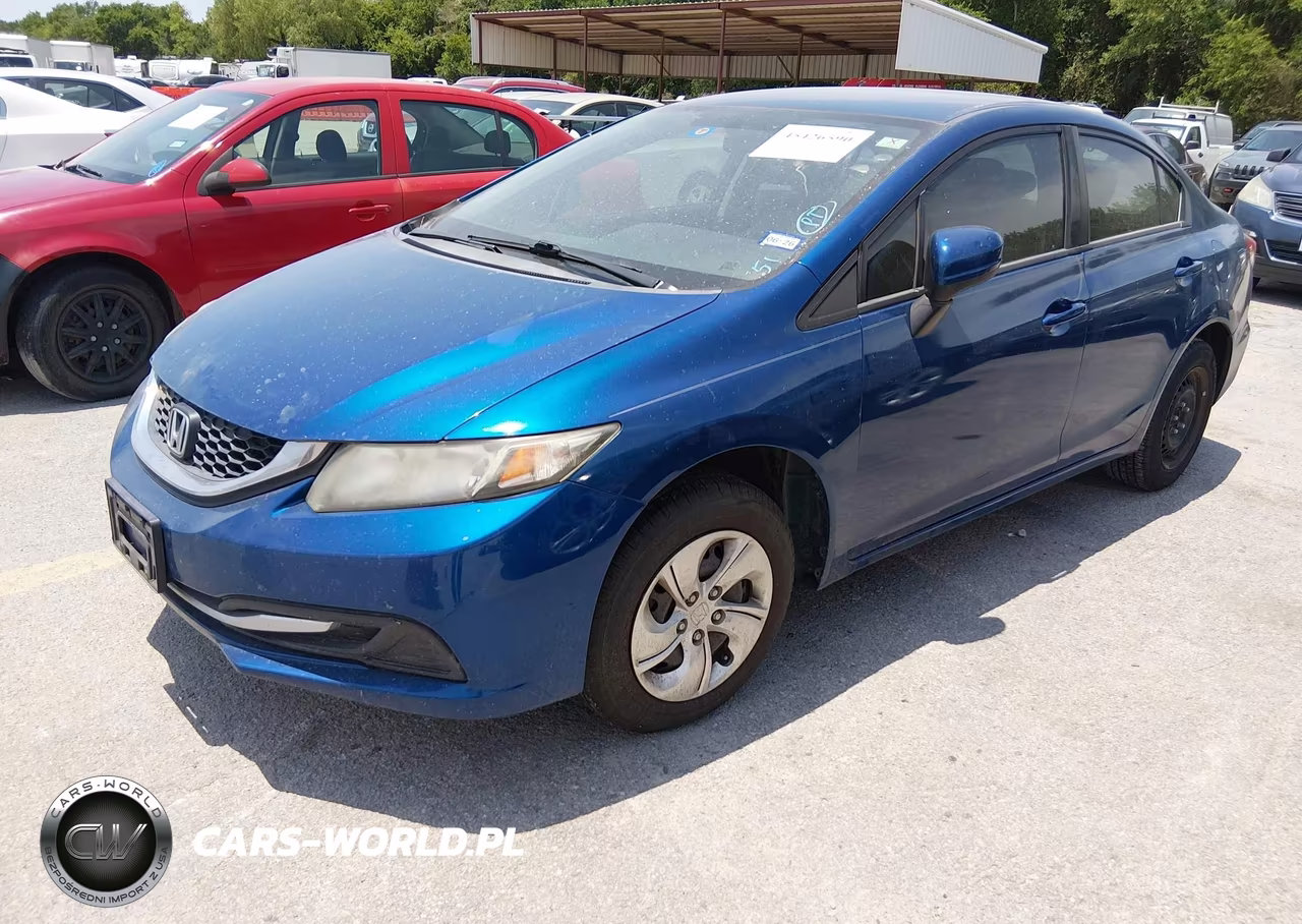 2015 Honda Civic Lx VIN:2HGFB2F58FH550474 - 2